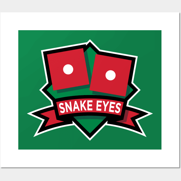 Snake Eyes Wall Art by Fourteen21 Designs